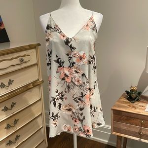Tobi floral slip dress